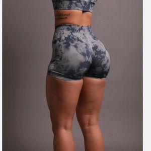 Darc sport Blue Everson marble shorts